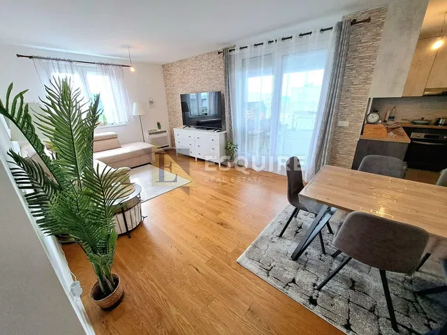 Salon; lumière naturelle, parquet, style moderne