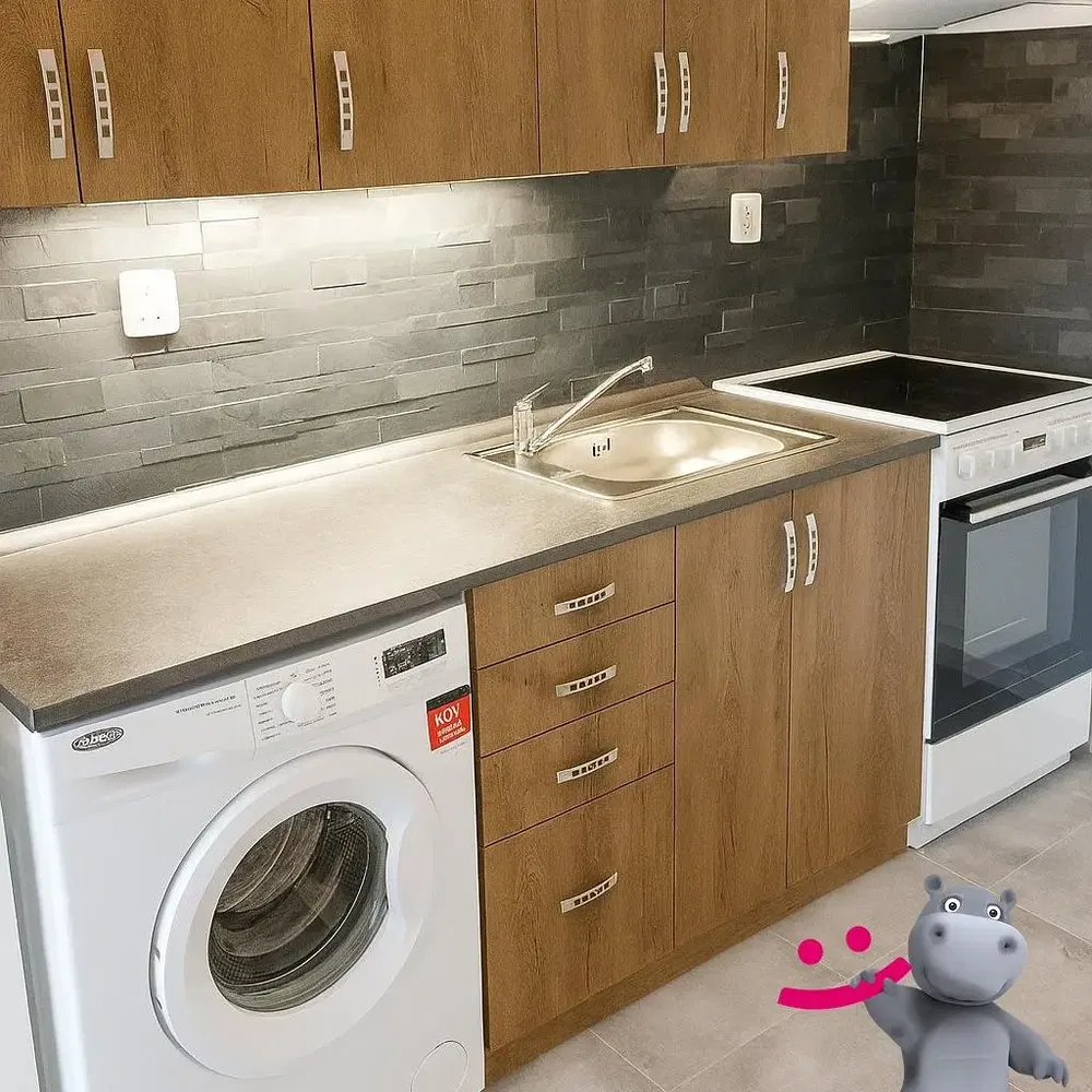 Cuisine; électroménager, carrelage