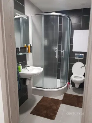 Salle de bain; carrelage, rénové, lumière naturelle