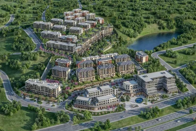 Къща и околности; гледка