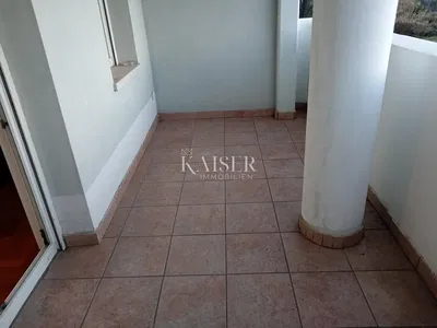 Balkon; pločice, pogled