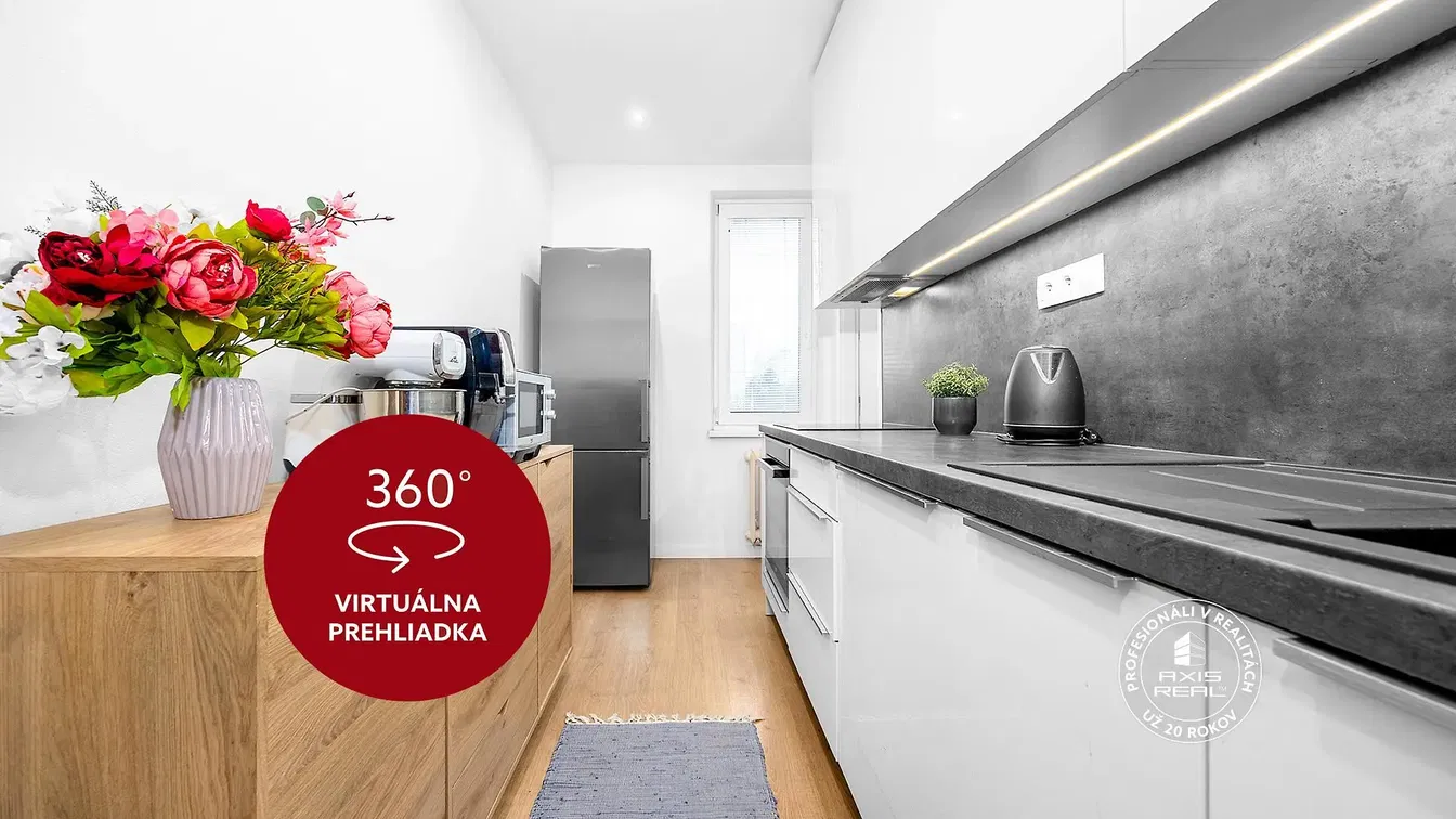 Kuhinja; kuhinjski aparati, prirodno svjetlo, moderni stil, renoviran