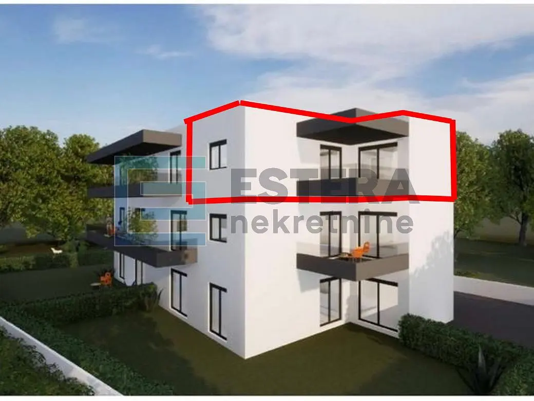 Dům a okolí; výhled
