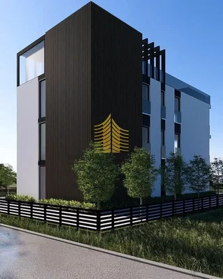 Maison et environs; vue