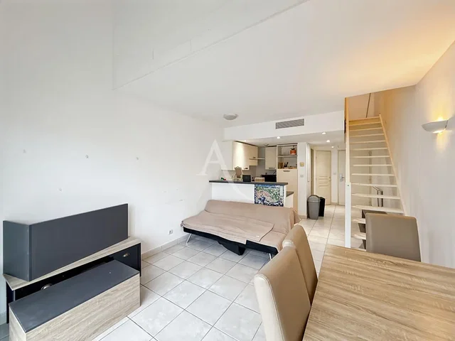 Living room; tile floor
