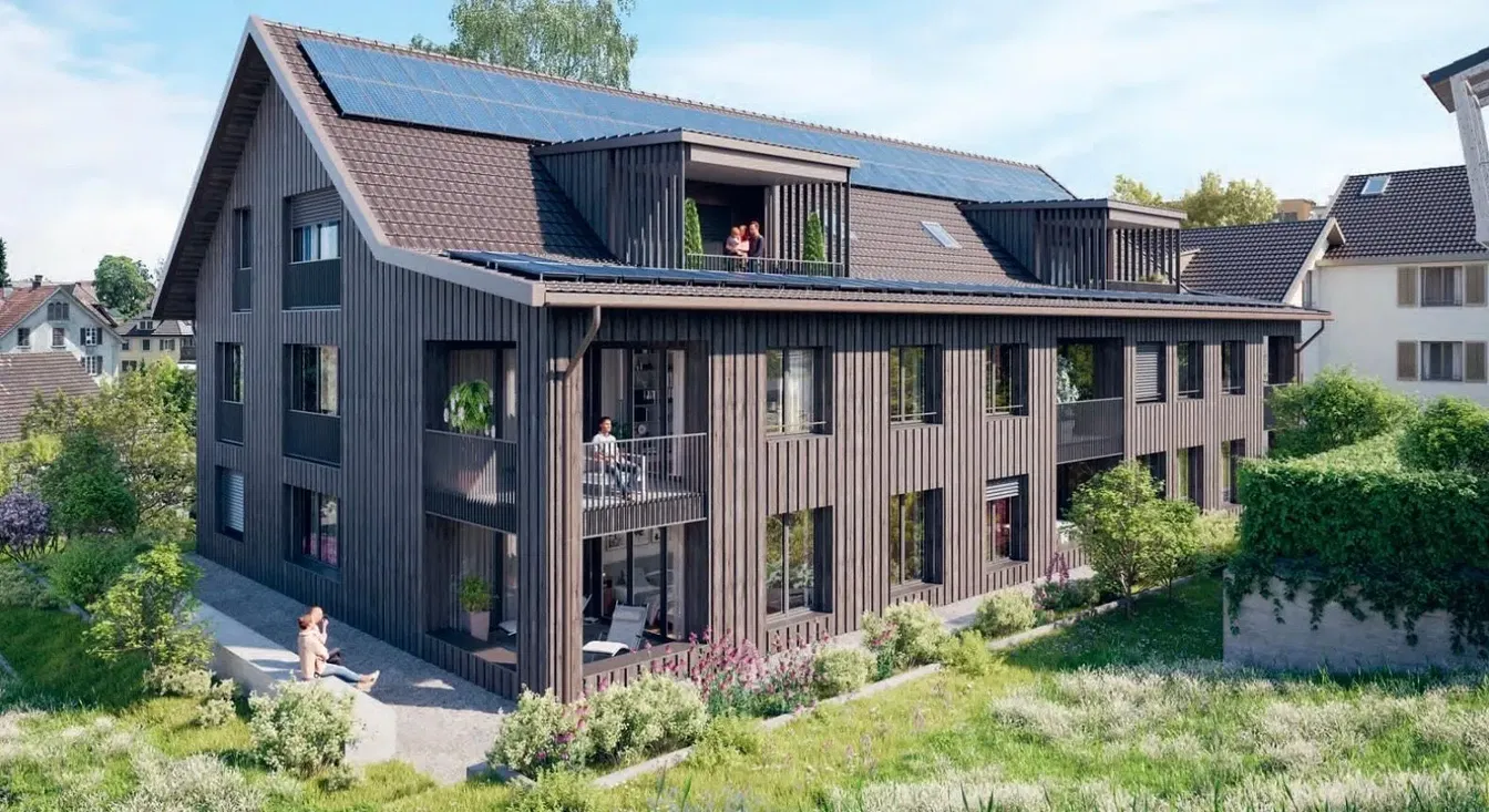 Кућа и околина; поглед