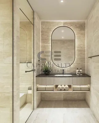 Salle de bain; carrelage, rénové, lumière naturelle, style moderne