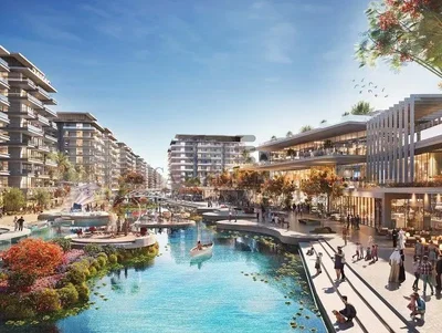 Maison et environs; vue