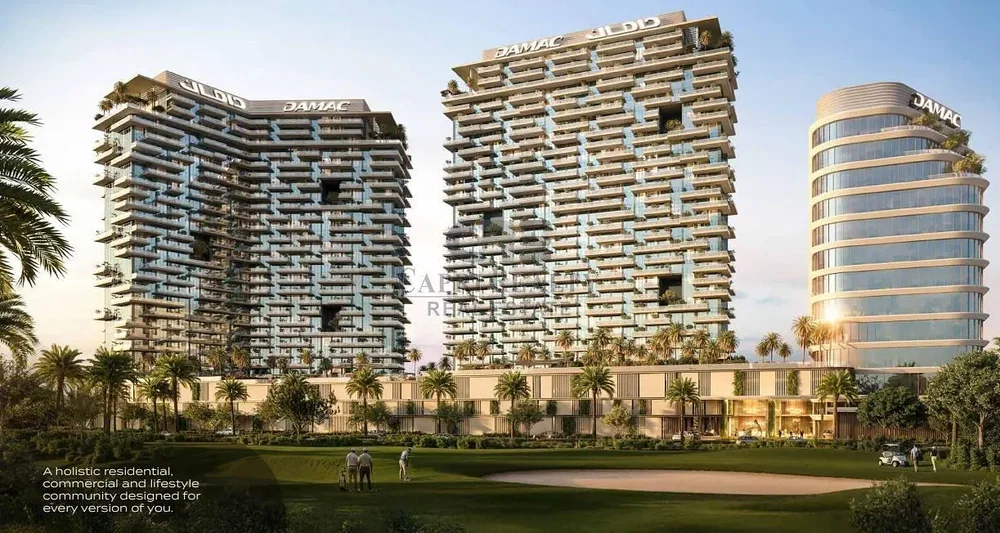 Maison et environs; vue