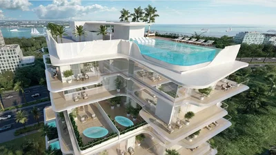 Maison et environs; vue