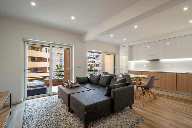 Wohnzimmer; blick, moderner stil, tageslicht