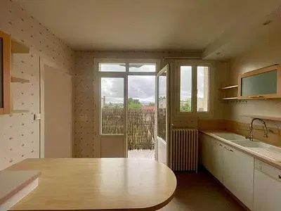 Küche; blick, tageslicht