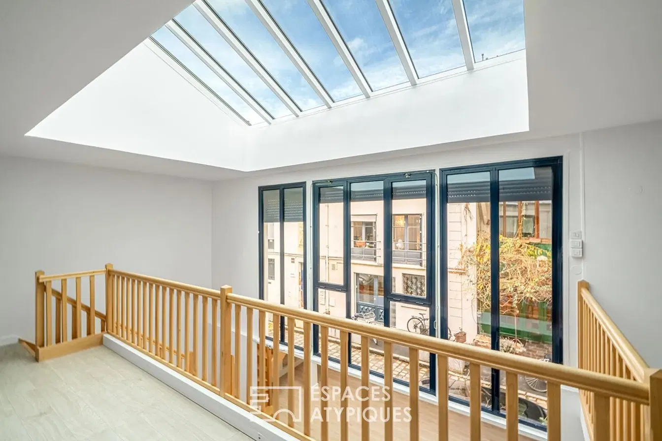 Balkon; doğal ışık, manzara