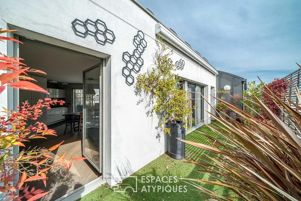 Terrasse; blick, tageslicht