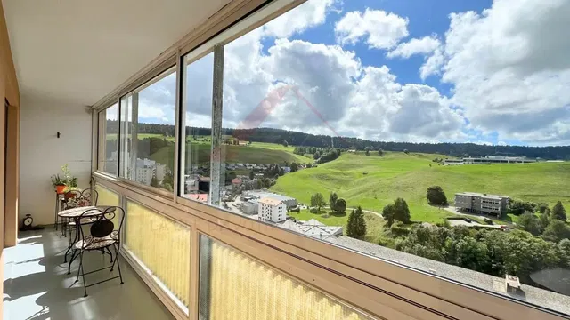 Balkon; blick, tageslicht