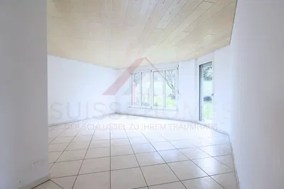 Wohnzimmer; fliesenboden, blick, tageslicht