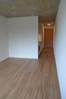 Küche; holzboden, küchengeräte