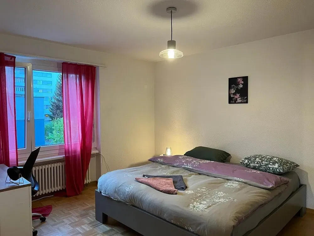 Schlafzimmer; tageslicht, moderner stil