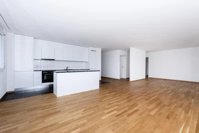 Cucina; pavimento in legno, luce naturale, ristrutturato