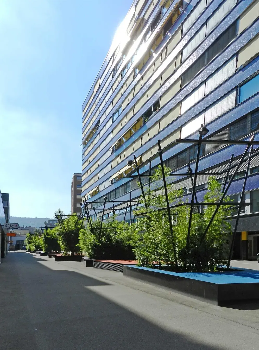 Haus und umgebung; blick, tageslicht