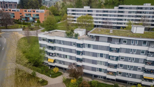 Haus und umgebung; blick