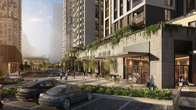 Кућа и околина; поглед