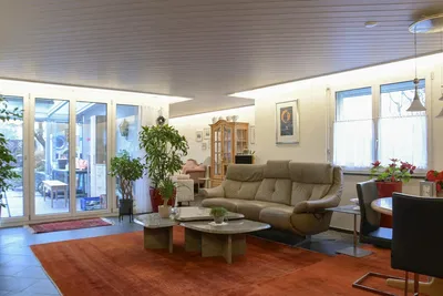 Дневна соба; природно светло, модерни стил