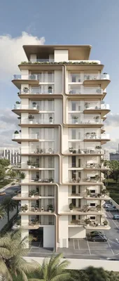 Maison et environs; vue