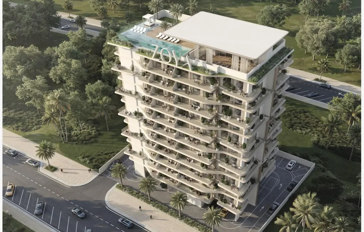 Maison et environs; vue