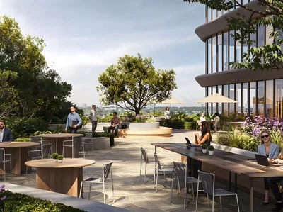 Terrasse; vue, lumière naturelle