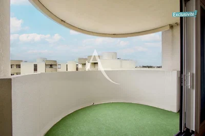 Balkon; blick