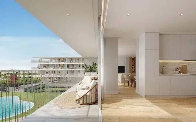 Dnevni boravak; pogled, drveni pod, prirodna svjetlost, moderan stil