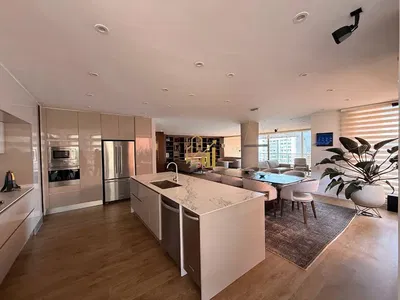 Cuisine; électroménager, vue, lumière naturelle, style moderne, parquet