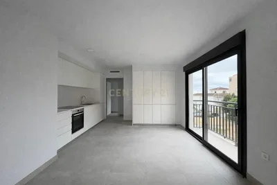 Kitchen; view, tile floor, renovated, natural light