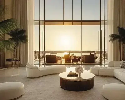 Salón; vista, luz natural, estilo moderno