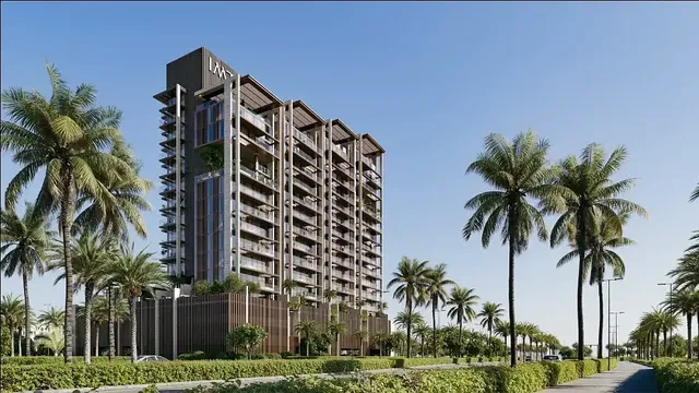 Casa y alrededores; vista