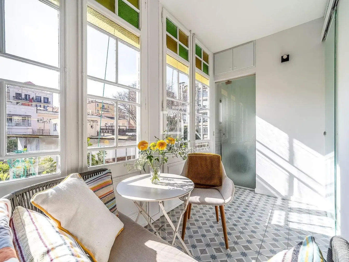 Wohnzimmer; blick, tageslicht