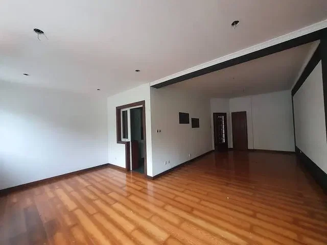 Living room; wood floor, natural light
