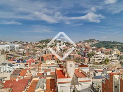 Maison et environs; vue