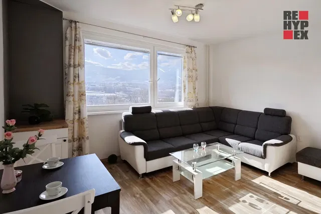 Salon; vue, parquet, lumière naturelle