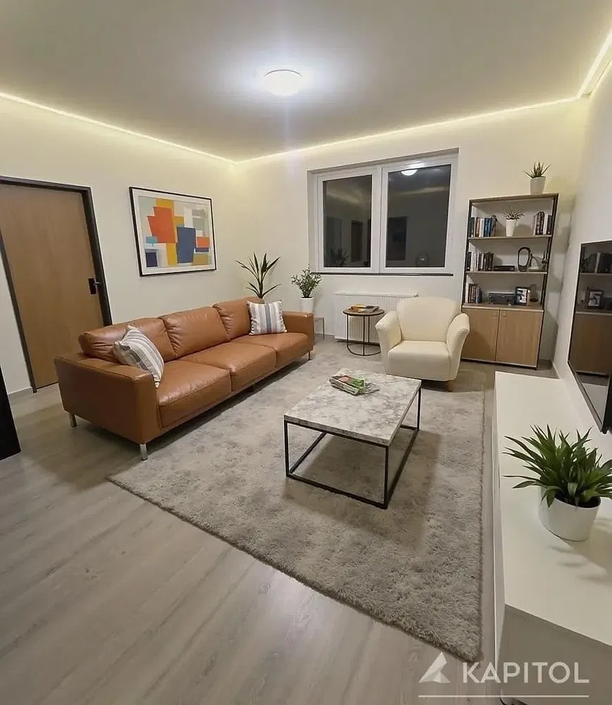 Wohnzimmer; moderner stil, holzboden, tageslicht