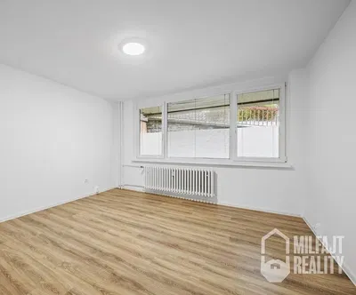 Dormitorio; luz natural, suelo de madera, renovado