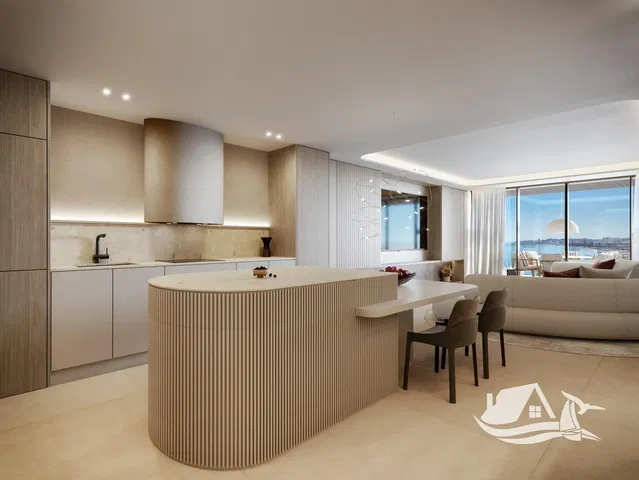 Oturma odası; manzara, modern stil, doğal ışık