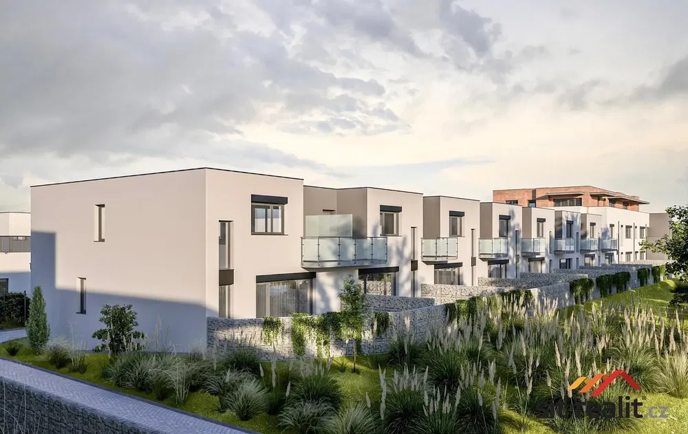Maison et environs; vue