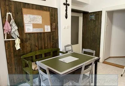 Esszimmer; holzbalken, rustikaler stil