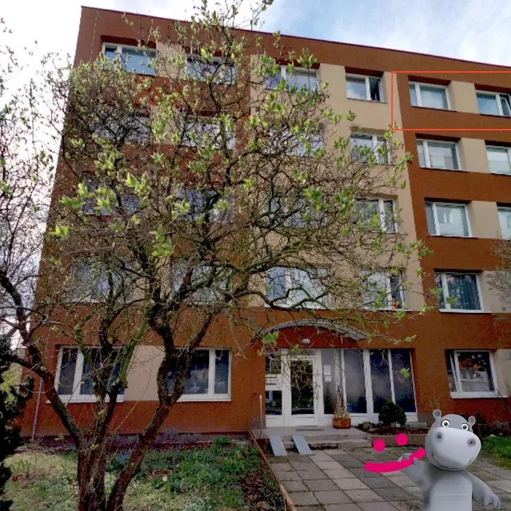 Maison et environs; vue