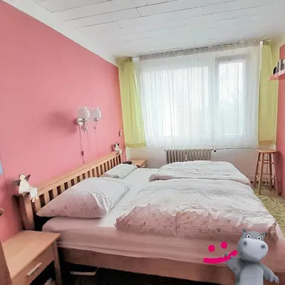 Chambre; lumière naturelle, style moderne