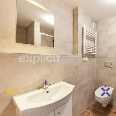 Toilette; fliesenboden, tageslicht