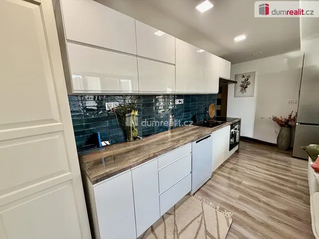 Cucina; elettrodomestici, pavimento in piastrelle, ristrutturato, stile moderno