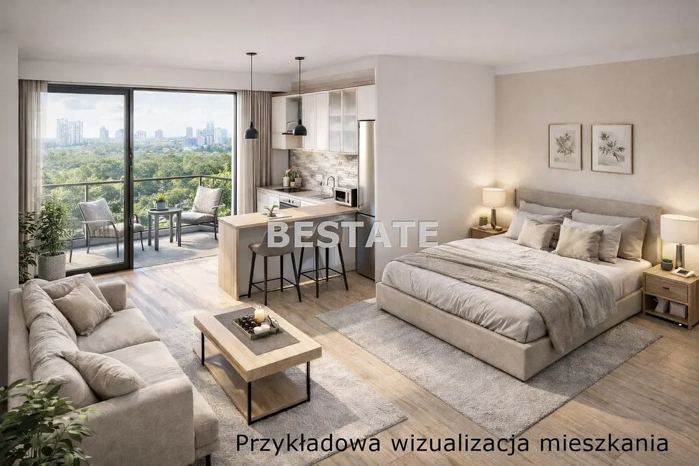 Chambre; vue, style moderne, parquet, lumière naturelle